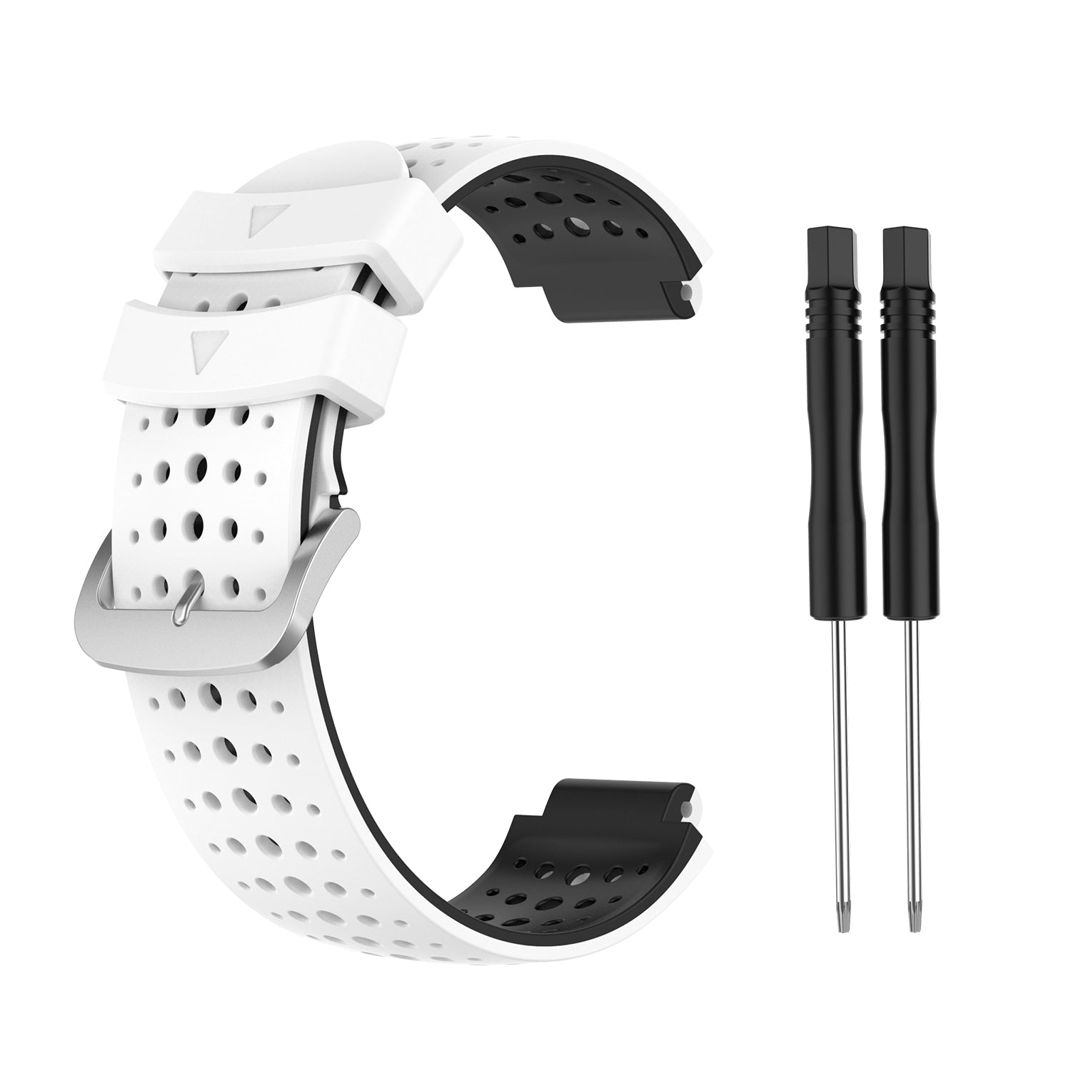 Two Color Silicone Watch Strap Bracelet Wristband Replacement for Garmin Forerunner 735XT 620 630 220 230 235 Two Color Silicone Watch Strap Bracelet Wristband Replacement for Garmin Forerunner 735XT 620 630 220 230 235